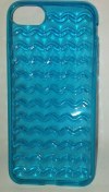 Θήκη Case Apple Iphone 6/6s clear Blue with wavy designs (OEM) Θήκη Case Apple Iphone 6/6s clear Blue with wavy designs (OEM)