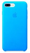 Δερμάτινη Θήκη Πίσω Κάλυμμα για iPhone 7 Plus Γαλάζιο (LC-IP7P-SBL)