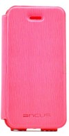 Apple iPhone 5/5S -Leather Book Case Ροζ (Ancus)