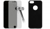 Σετ Θήκη Ultra Thin TPU Gel Με Προστατευτικό Οθόνης Tempered Glass 3D 9h WTP002 Μαύρο για Apple iPhone 7 4.7" Μαύρο