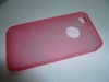 Clear Soft Flexible iPhone 4/4S TPU Silicone Case Mobile Cover - Ρόζ I4SCP OEM Clear Soft Flexible iPhone 4/4S TPU Silicone Case Mobile Cover - Ρόζ I4SCP OEM