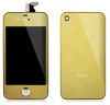 iPhone 4S Μεταλλικό Χρυσό LCD + Touch Screen + Frame Assembly +  Home Button + Battery Cover