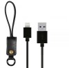 Μπρελόκ and Usb Lightning Data Cable 25cm for iPhone Color Black (oem) Μπρελόκ and Usb Lightning Data Cable 25cm for iPhone Color Black (oem)