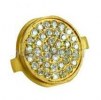 iPhone 4 Gold Diamond Home Button (Repair Parts)