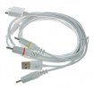 AV & USB Cable for iPhone and iPod