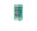 iphone 5C Τυρκουάζ Gel TPU Θήκη με μπροστά κάλυμμα Ι5CGTCWFCT OEM