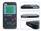 iPhone 4 / 4S Game Boy Retro Θήκη Σιλικόνης Μαύρο