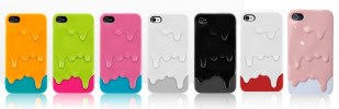 Melt Hard Plastic Case for iPhone 4 / 4S (Various Colors)
