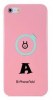 Apple iPhone 5/5S - Plastic Case Back Cover Phoneadd Ring Pink (OEM)