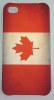 iPhone 4G / 4S Rear Cover Case - Canadian Flag
