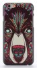 Apple iPhone 6 4.7" - Θήκη Πλαστικό Πίσω Κάλυμμα Aztec Animal Bear Black (ΟΕΜ)