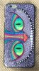 Apple iPhone 6 4.7" - Plastic Case Back Cover Aztec Animal Smiley Cat Black (OEM)