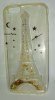 Θήκη Case Apple Iphone 6/6s clear with gold glitter I Love Paris (OEM)