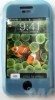 iPhone 2G Clear Semi-Transparent Silicone Case (Blue)