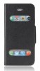 Apple iPhone 5/5S Caller ID Table Talk Flip Cover Case Black I5SIDFCB OEM