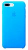 Leather Back Cover Case for iPhone 7 Plus Sky Blue (LC-IP7P-SBL)