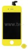 iPhone 4 LCD + Touch Screen + Frame Assembly + Home Button - Κίτρινο