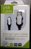 Καλώδιο iPhone 5 / iPhone 6 / iPad mini / iPad Air / iPod Lightning USB Cable 1.5m - Ενισχυμένο- φορτίζει 30% ταχύτερα - Άσπρο Μαύρο