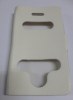 iPhone 3G / 3GS Caller ID Table Talk Flip Cover Case - Άσπρο