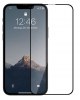 FULL GLUE Tempered Glass Screen Protector for I PHONE 13 PRO MAX - BLACK