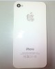 iPhone 4S Back Housing Assembly White with Swarovski Logo