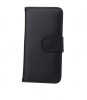 Apple iPhone 6 4,7" - Leather Wallet Case Black (OEM)