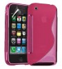 iPhone 3G / 3GS Θήκη Σιλικόνης TPU S-Line - Φούξια