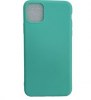 Θήκη ματ tpu μαλακή πίσω κάλυμμα για iPhone 11 ΤΙΡΚΟΥΑΖ (6.1) (OEM)