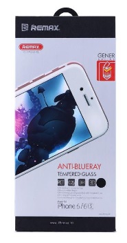 Apple iPhone 6/6s Plus Screen Protector Tempered Glass Ganer 3D Full Curved Anti-Blue Ray Gold (Remax)