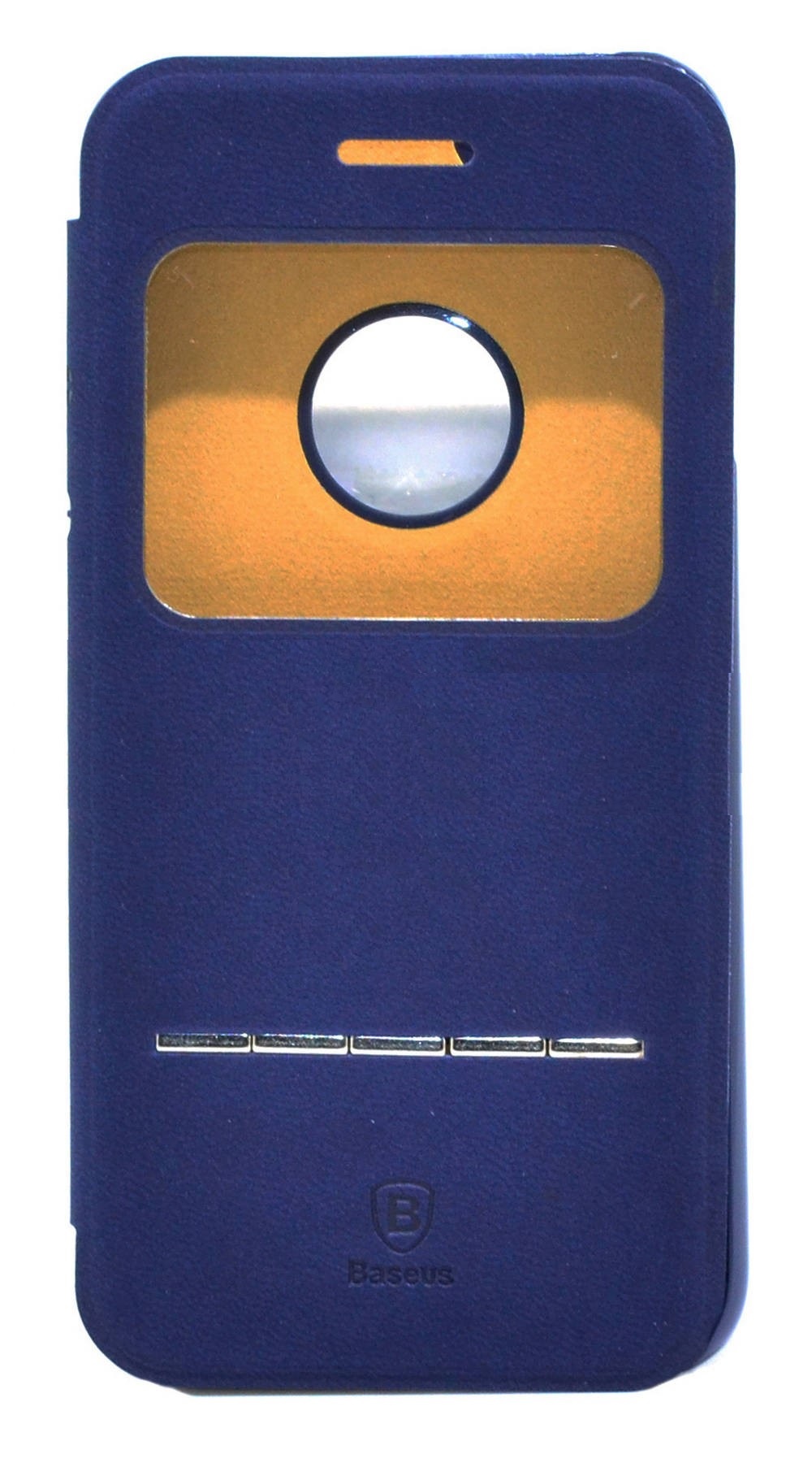 Apple iPhone 6 Book S-View Case with Swipe to Unlock Function (Baseus Terse Leather) (Blue) (Baseus)