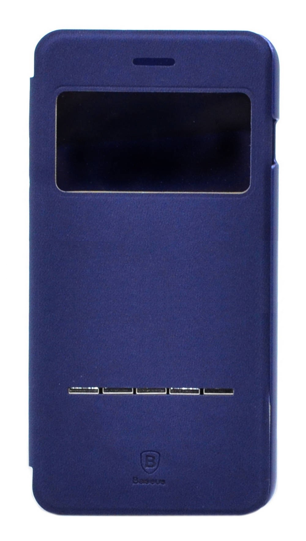 Apple iPhone 6 Plus - Θήκη Book S-View Baseus Terse Leather Με Λειτουργία Swipe To Unlock  Μπλέ (Baseus)