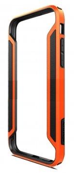 Apple iPhone 6 Plus Bumper Case - Nillkin Borders Series Slim (Black - Orange) (Nillkin)