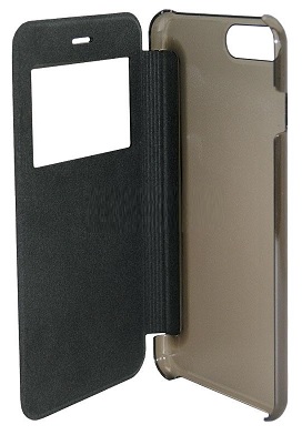Apple iPhone 7 Plus Case Flip S View Trans inos Black