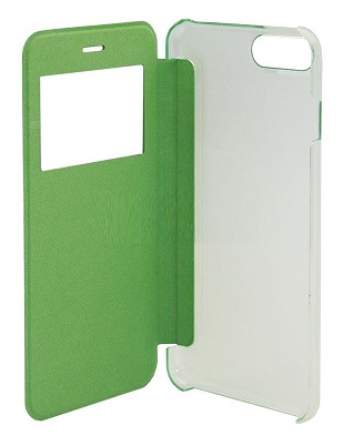 Apple iPhone 7 Plus Case Flip S View Trans inos Green
