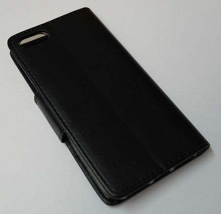 Apple iPhone 7 Θήκη Δερμάτινη Θήκη Πορτοφόλι ΜΕ Πίσω Κάλυμμα Σιλικόνης Μαύρο OEM