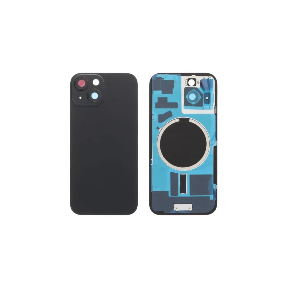 Full Back Cover Magsafe Magnet / Πίσω καπάκι Για iPhone 15 Black