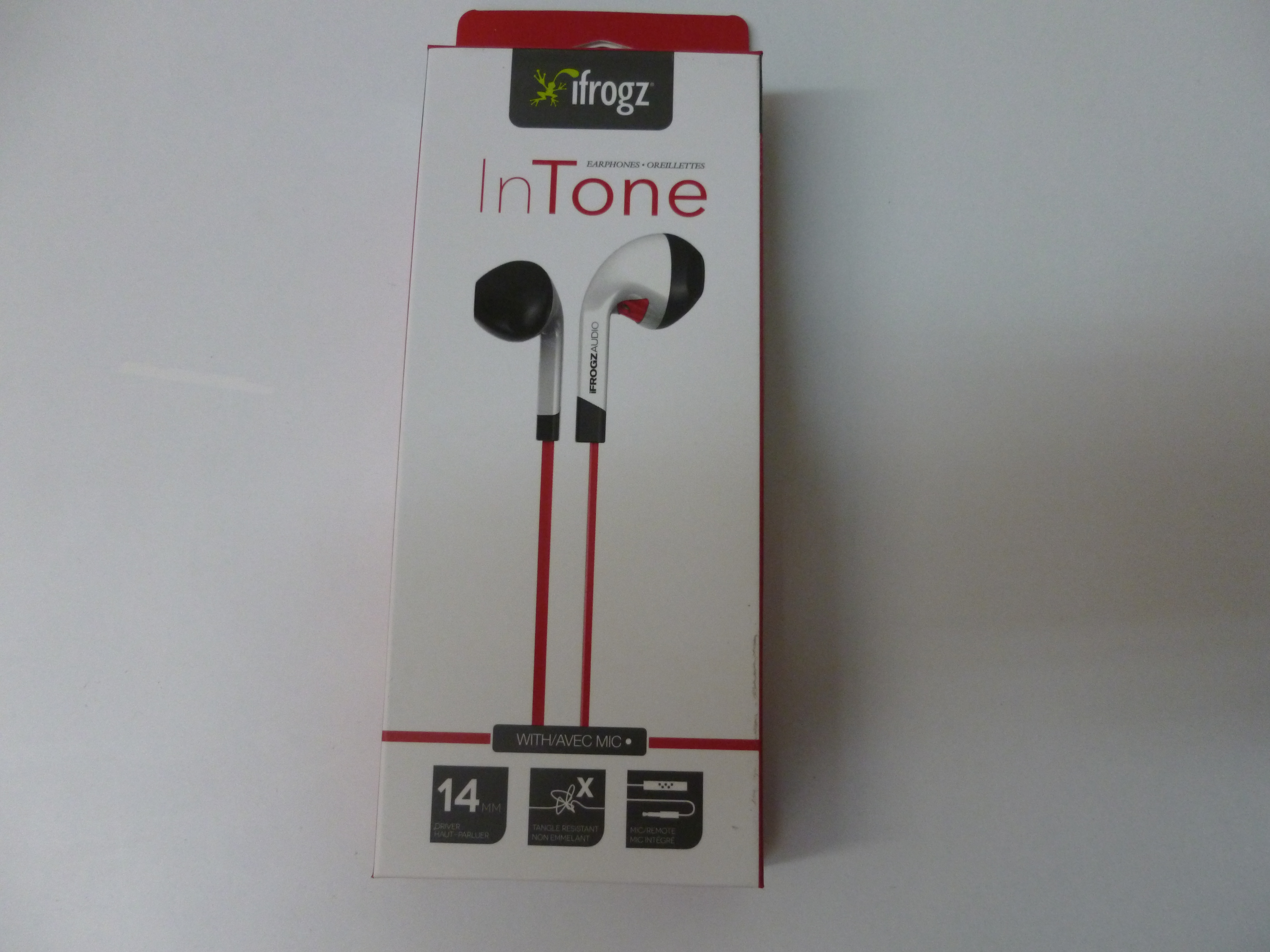IFROGZ Intone Ακουστικά Ψείρες Handsfree Κόκκινο iFROGZ-ITN RED