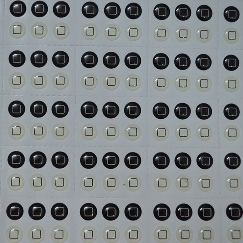 Home Button Stickers for iPhone 4 / 4s / 5 white black