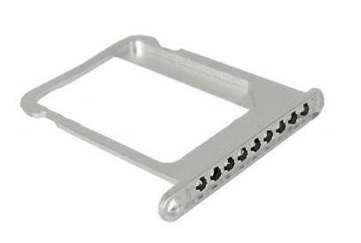 iPhone 4 4S Diamond Sim Card Tray Silver