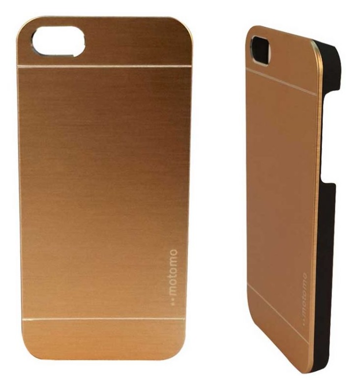 Iphone 4/4s - Back Cover Case Metallic Gold (OEM)