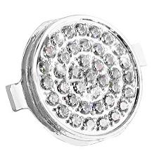 iPhone 4 Diamond Home Button Ασημί