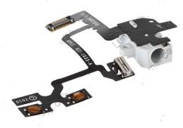 iPhone 4 Headphone Jack Mute Volume Cable White