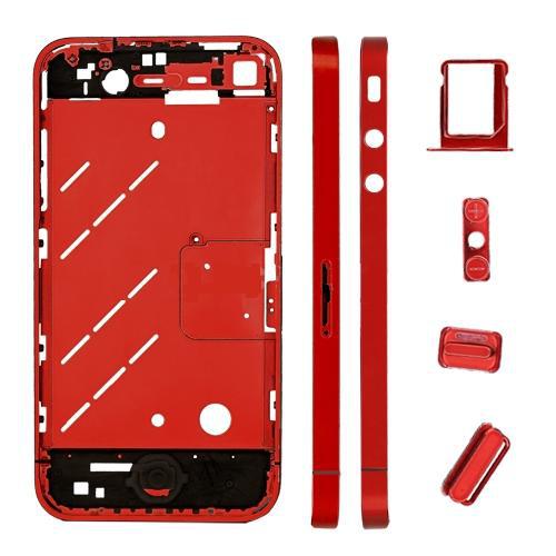 iPhone 4 Red Middle Frame Board (Repair Part) iPhone 4 Red Middle Frame Board (Repair Part)