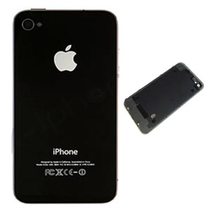 iPhone 4 Black Back Cover with Frame