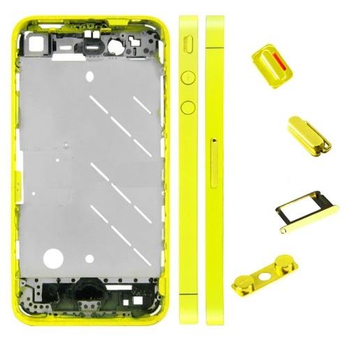 iPhone 4 Yellow Middle Frame Board (Repair Part) iPhone 4 Yellow Middle Frame Board (Repair Part)