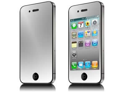 Καθρέπτης - προστατευτικό οθόνης για iPhone 4G / 4S
