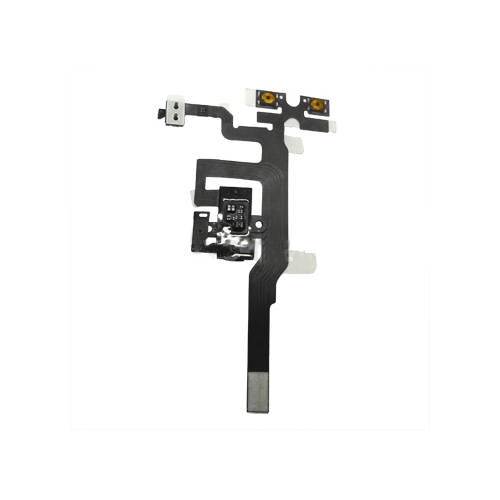 iPhone 4S Audio Volume Mute Flex Cable Black