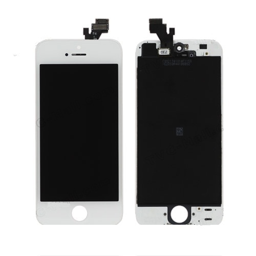 iPhone 5 White LCD Digitizer Assembly (Repair Parts)