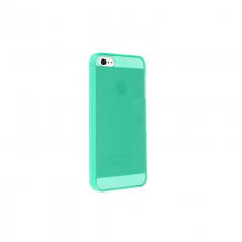 iPhone 5 Smooth Finish TPU Transparent Green Case (OEM)