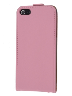iPhone 5 Pink Leather Case